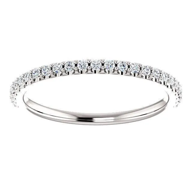 Fire Brilliance Rings Marquise Moissanite 6 Prongs Diamond Accent Ice Solitaire Ring