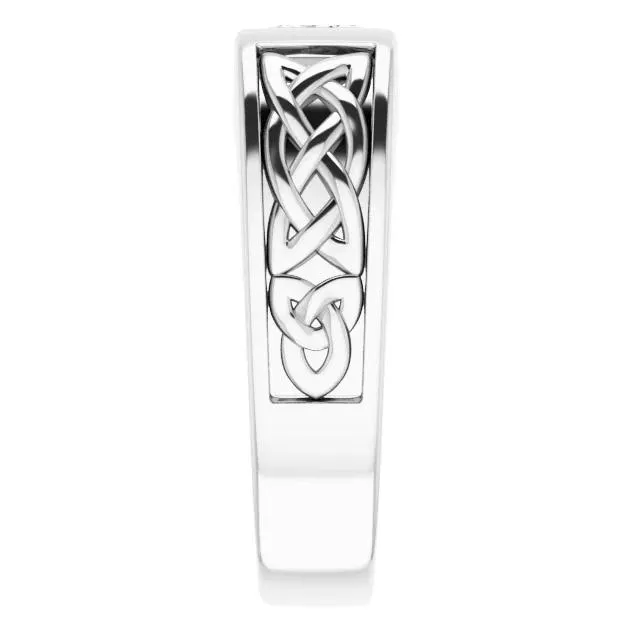 Fire Brilliance Rings Matthew PrincessSquare Moissanite Design Channel Ring