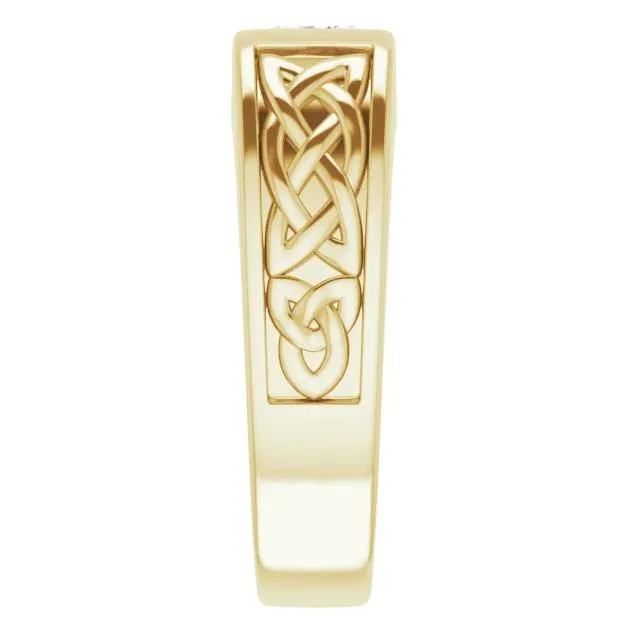 Fire Brilliance Rings Matthew PrincessSquare Moissanite Design Channel Ring