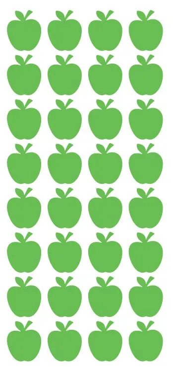 Green Apples Stickers Sticker 1 DC04063 Winter Park Products Earrings