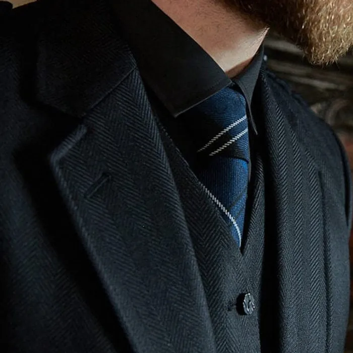 House of Edgar Rings Black Crail Jacket Vest House of Edgar Rings Black Crail Jacket Vest