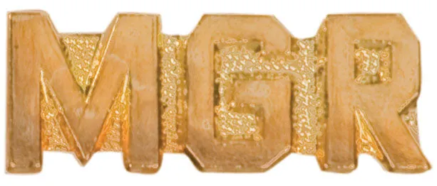 jd Earrings F29 Manager Tie Tack Lapel Pin