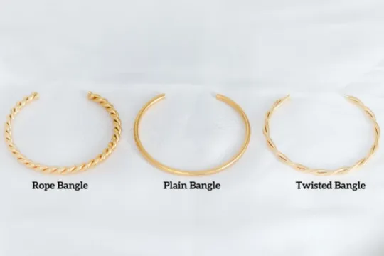 Jewelvers 18K GoldFilled Cuff Bangle Bracelet Bracelets Jewelvers 18K GoldFilled Cuff Bangle Bracelet Bracelets
