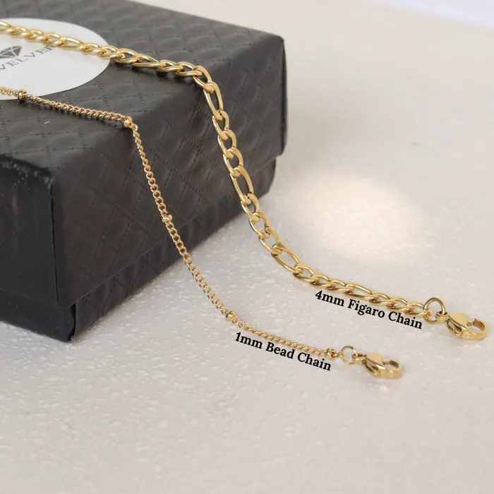 Jewelvers Necklaces 14K GoldFilled Chain Necklaces Jewelvers Necklaces 14K GoldFilled Chain Necklaces