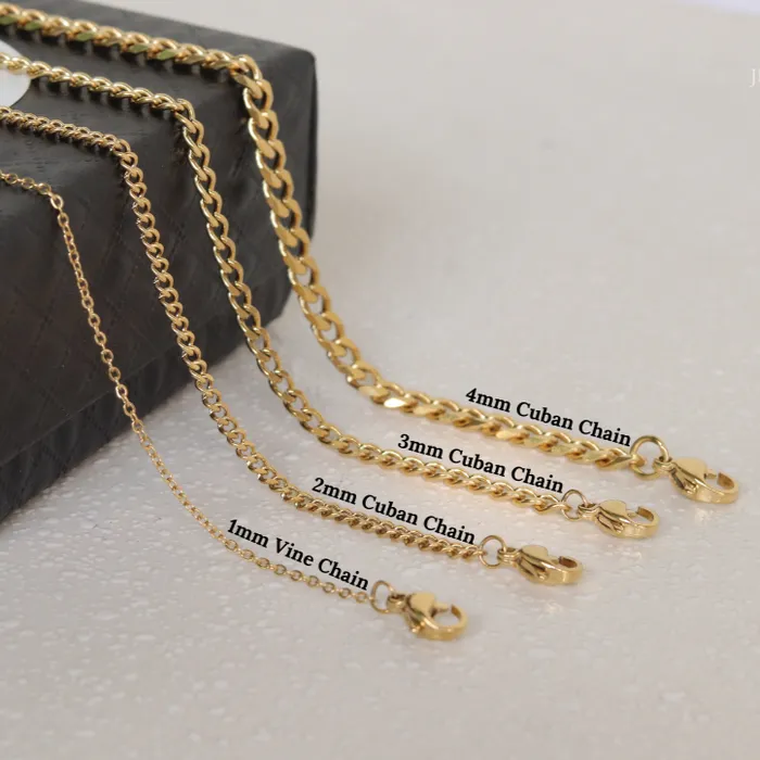 Jewelvers Necklaces 14K GoldFilled Chain Necklaces Jewelvers Necklaces 14K GoldFilled Chain Necklaces