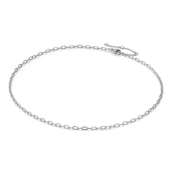 Jewelvers Necklaces 14K GoldFilled Dainty Paperclip Chain Necklace Jewelvers Necklaces 14K GoldFilled Dainty Paperclip Chain Necklace