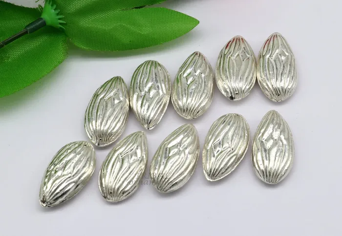 lot 5 pieces Sterling silver handmade puja article pure silver dry fruit silver almond pujagift for idols God best puja temple art su944 TribalOrnaments Necklaces lot 5 pieces Sterling silver handmade puja article pure silver dry fruit silver almond pujagift for idols God best puja temple art su944 TribalOrnaments Necklaces