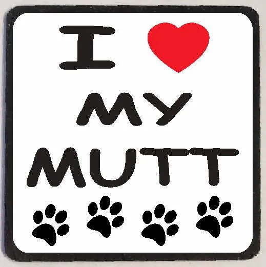 M120 I Love My Mutt Iris Fashion Jewelry Earrings