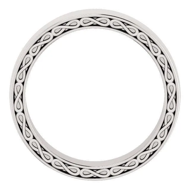 Matthew InfinityInspired Wedding Band Fire Brilliance Rings
