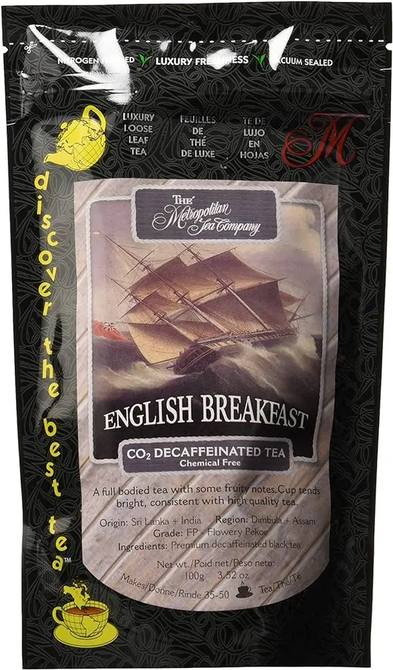 Metropolitan Tea Company Necklaces Metropolitan Tea Company English Breakfast Co2 Decaf Loose Leaf Tea 100g Metropolitan Tea Company Necklaces Metropolitan Tea Company English Breakfast Co2 Decaf Loose Leaf Tea 100g