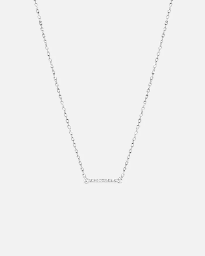 Mood Necklaces Business Meeting Mood Pendant in White Gold