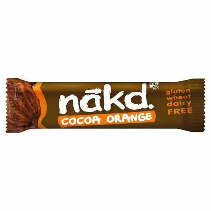 Nakd Gluten Free Cocoa and Orange Bar Ramsden International Necklaces