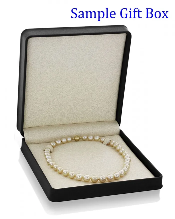 Necklaces 1012mm Golden South Sea Pearl Necklace AAAA Quality SPT
