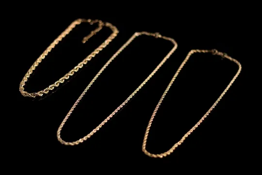 Necklaces 18K GoldFilled Rope Chain Necklace Gold Twisted Rope Chain for Men and Women Jewelvers Necklaces 18K GoldFilled Rope Chain Necklace Gold Twisted Rope Chain for Men and Women Jewelvers