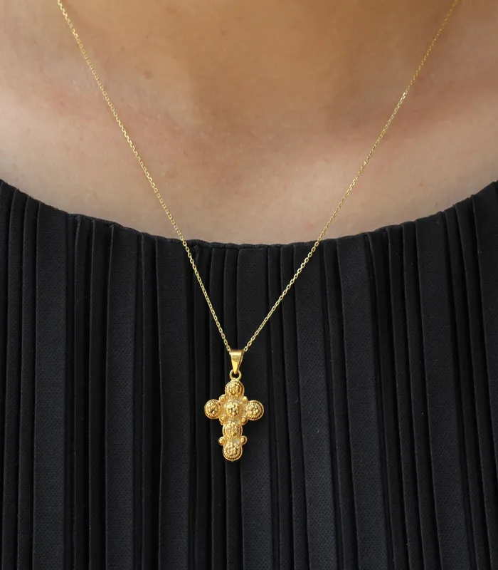 Necklaces AMAMI Cross Pendant Necklace