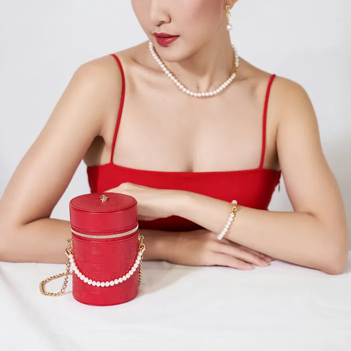 Necklaces Pearly Lustre Top Lustre MultiStyle Necklace and Bracelet with Chinese New Year Lucky Red Jewelry Bag Set WS00110 Necklaces Pearly Lustre Top Lustre MultiStyle Necklace and Bracelet with Chinese New Year Lucky Red Jewelry Bag Set WS00110
