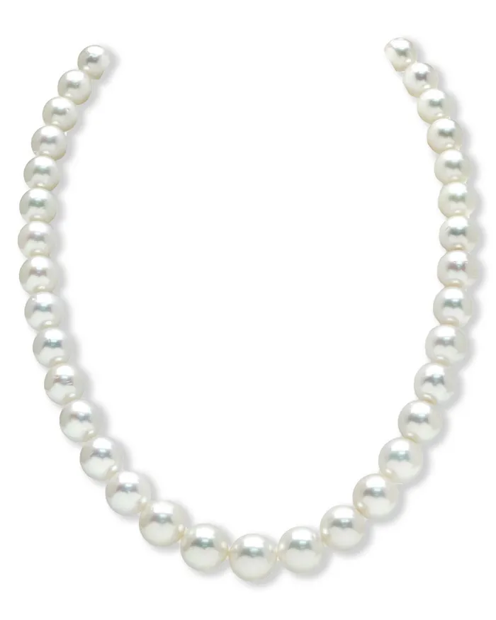 Necklaces spt White South Sea Pearl Necklace 90110mm AAA Quality