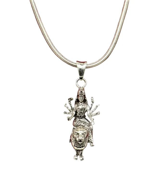 Necklaces TRIBAL ORNAMENTS 925 sterling silver handmade Goddess bhawani Durga maa pendant amazing unisex pendant locket personalized jewelry tribal jewelry ssp535 Necklaces TRIBAL ORNAMENTS 925 sterling silver handmade Goddess bhawani Durga maa pendant amazing unisex pendant locket personalized jewelry tribal jewelry ssp535