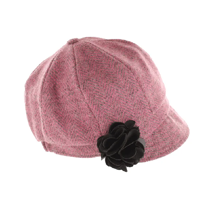 Newsboy Tweed Cap Mucros Weavers Earrings