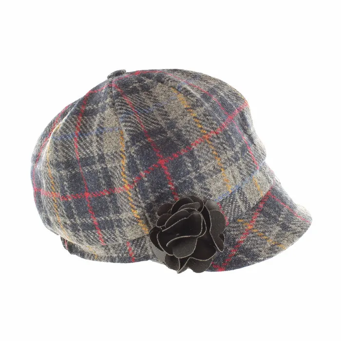 Newsboy Tweed Cap Mucros Weavers Earrings