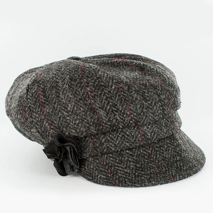 Newsboy Tweed Cap Mucros Weavers Earrings
