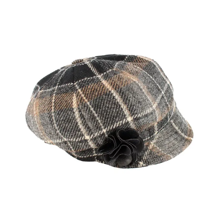 Newsboy Tweed Cap Mucros Weavers Earrings