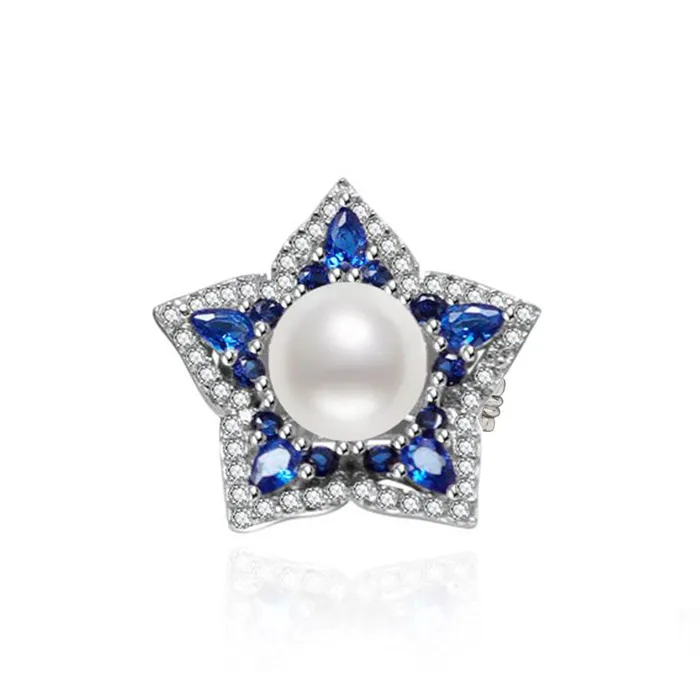 Ocean Star Freshwater Pearl Brooch WC00008 Pearly Lustre Necklaces