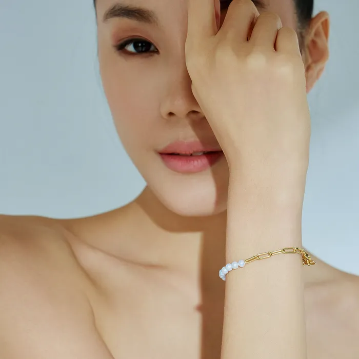 Pearly Lustre Bracelets New Yorker Freshwater Pearl Bracelet WB00263