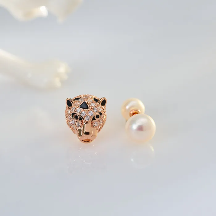 Pearly Lustre Earrings Freshwater Pearl Earrings WE00468 SAFARI