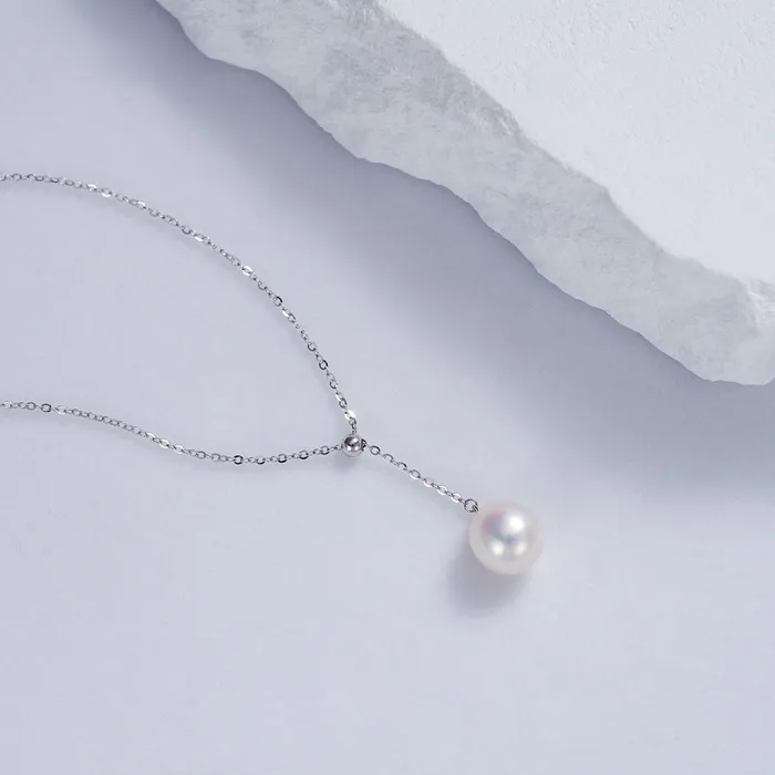 Pearly Lustre Elegant Freshwater Pearl Necklace WN00439 Necklaces