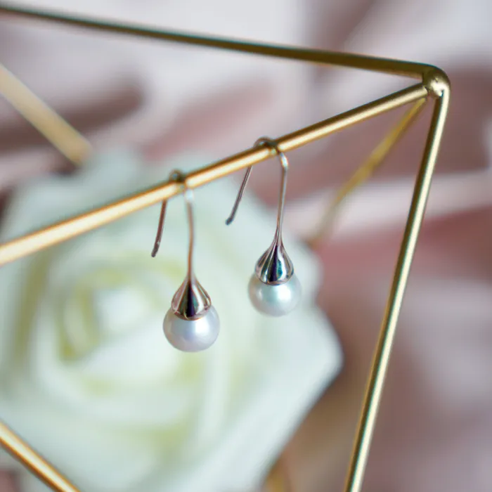 Pearly Lustre Elegant Freshwater Pearl Set WS00015 Earrings