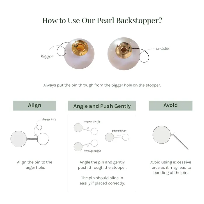 Pearly Lustre Elegant Freshwater Semi Round Pearl Earrings WE00017 Earrings
