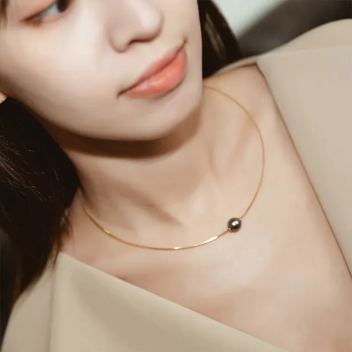 Pearly Lustre Necklaces 18K Interchangeable Pearl Necklace KN00049 Possibilities