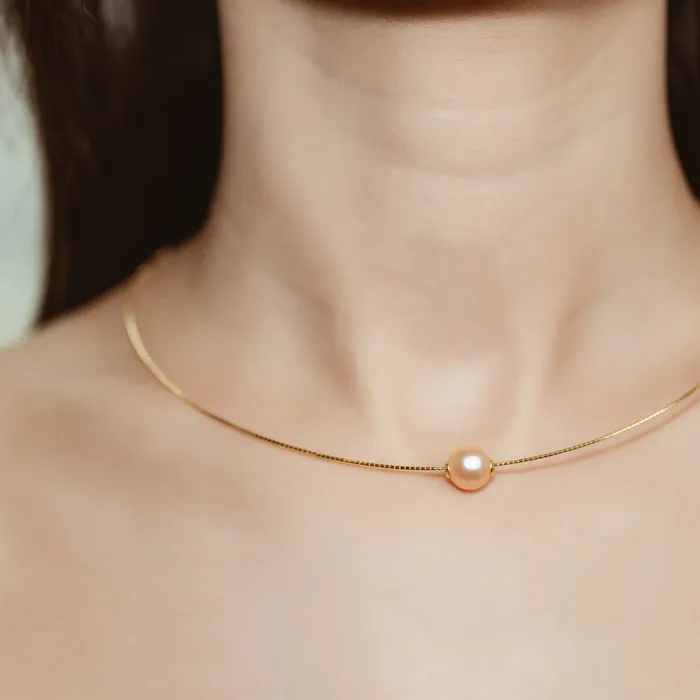 Pearly Lustre Necklaces 18K Interchangeable Pearl Necklace KN00049 Possibilities