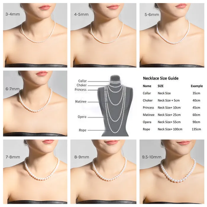 Pearly Lustre Necklaces Elegant Freshwater Pearl Necklace WN00236