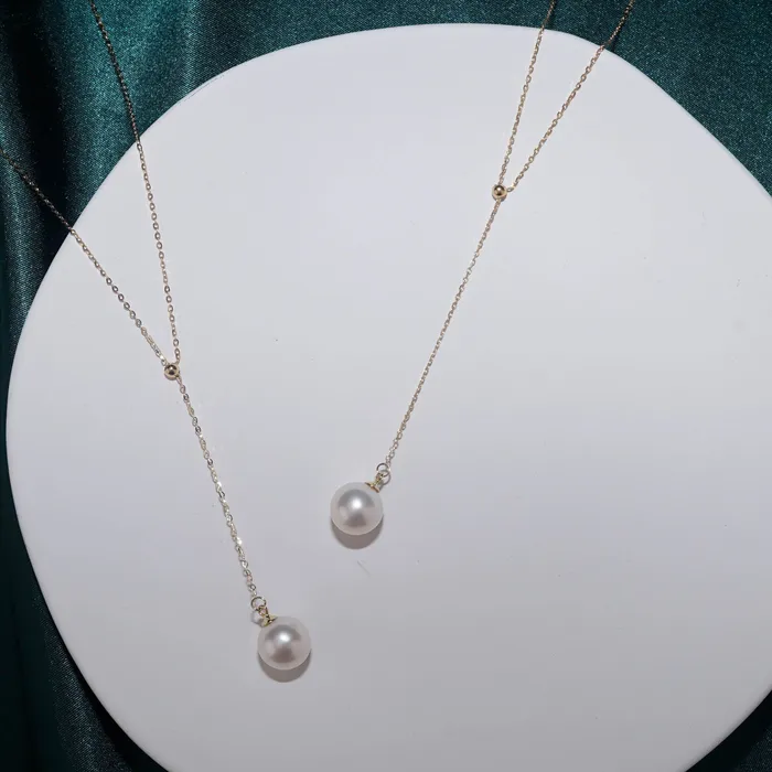 Pearly Lustre Necklaces Elegant Freshwater Pearl Necklace WN00440