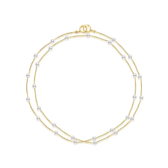 Pearly Lustre Necklaces New Yorker Freshwater Pearl 80 cm Multi Style Mask Chain Necklace WN00681 Pearly Lustre Necklaces New Yorker Freshwater Pearl 80 cm Multi Style Mask Chain Necklace WN00681