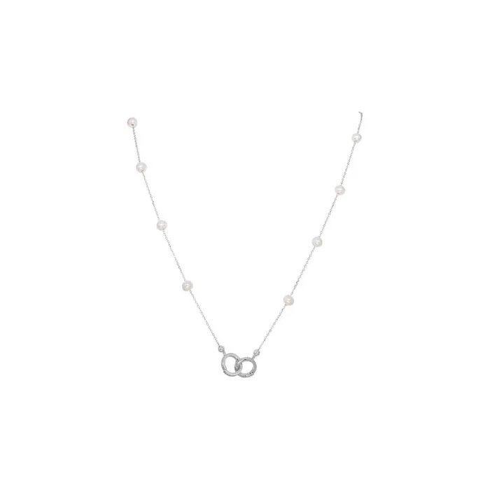 Pearly Lustre Necklaces New Yorker Freshwater Pearl 80 cm Multi Style Mask Chain Necklace WN00681