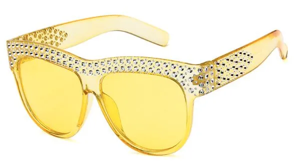 POLLY Earrings S140 Yellow Easy Street Collection Sunglasses