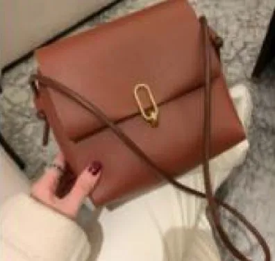 polly Necklaces PB168 Light Brown Shoulder Bag