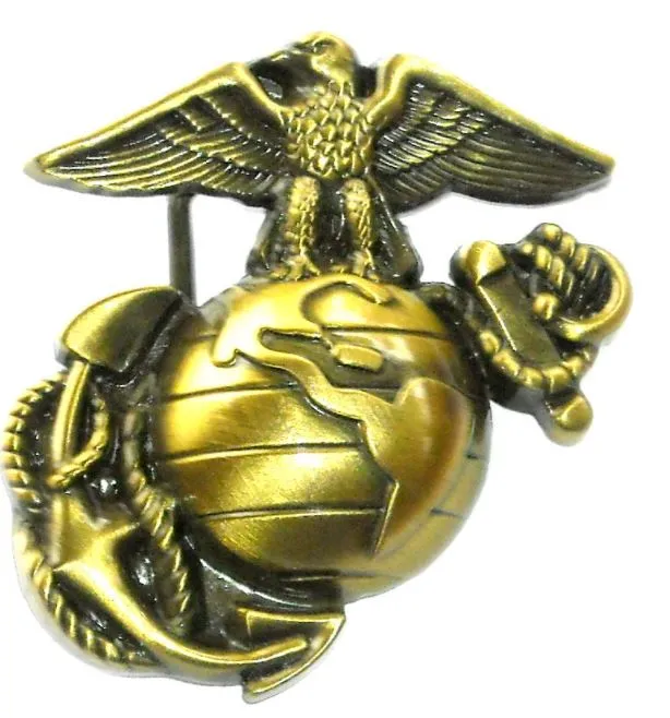 POLLY PreStyled Sets BU179 Gold Military Belt Buckle