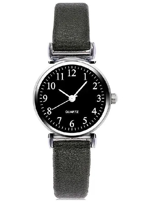 POLLY Rings W552 Green Band Small Face Collection Quartz Watch