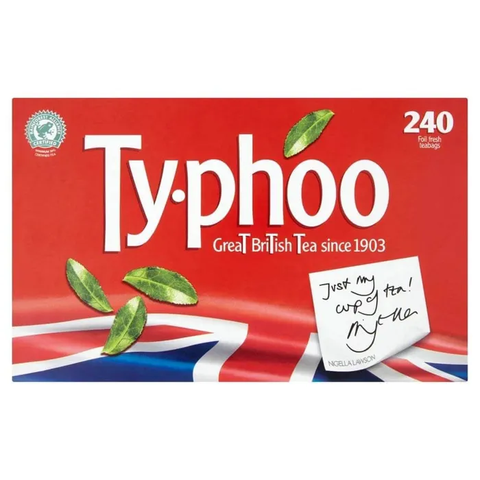 Ramsden International Earrings Typhoo 240 Tea Bags