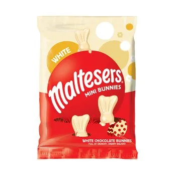 Ramsden International Rings Malteser White Mini Bunnies 58g