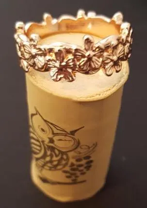 Rings Alice R449 Rose Gold Flower Cluster Ring
