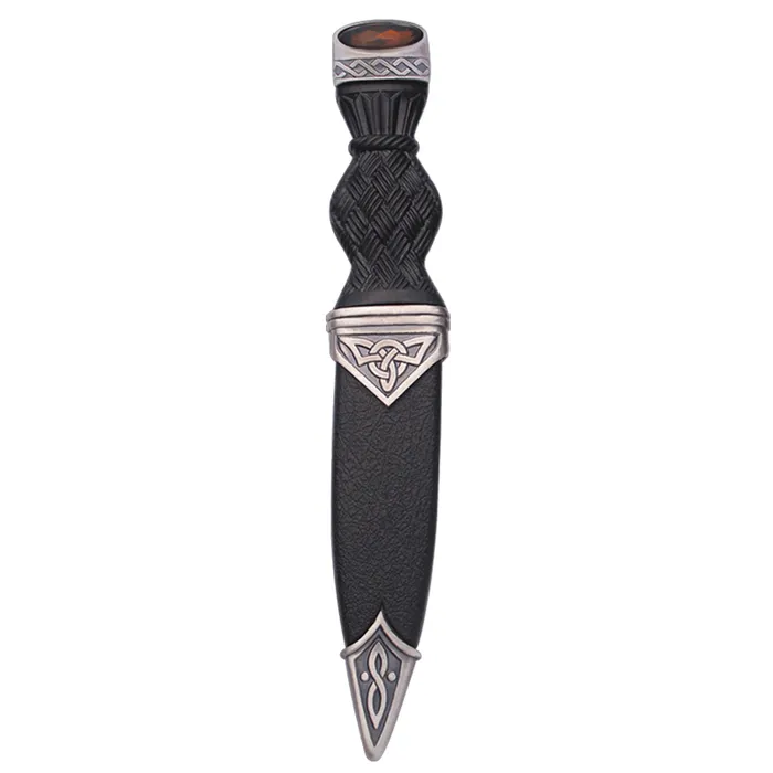 Rings Charles Buyers Celtic Matt Sgian Dubh With Stone Top
