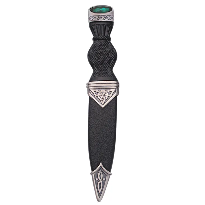 Rings Charles Buyers Celtic Matt Sgian Dubh With Stone Top