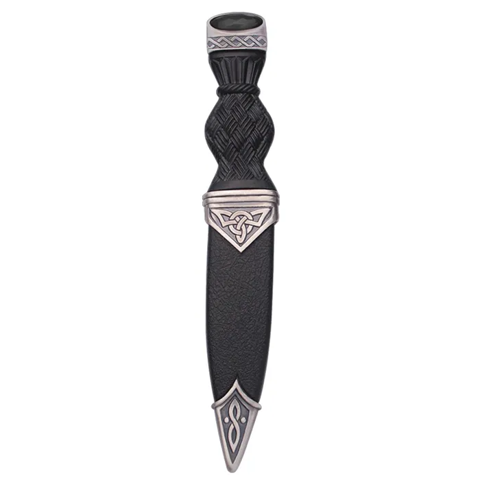 Rings Charles Buyers Celtic Matt Sgian Dubh With Stone Top