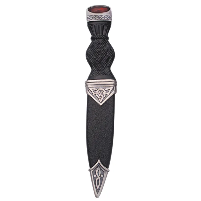 Rings Charles Buyers Celtic Matt Sgian Dubh With Stone Top