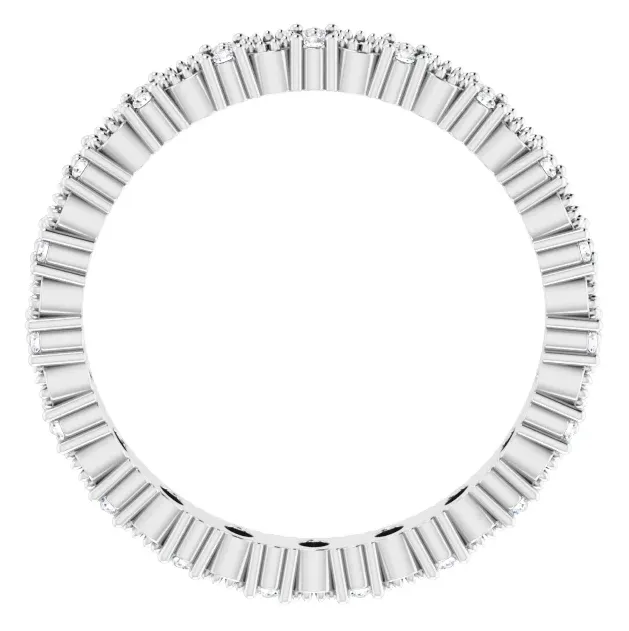 Rings Fire Brilliance Fabianna 16 Diamond Open Space Eternity Anniversary Band